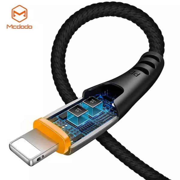 کابل تبدیل USB-C به لایتنینگ مک دودو مدل CA-7651 طول 1.8 متر