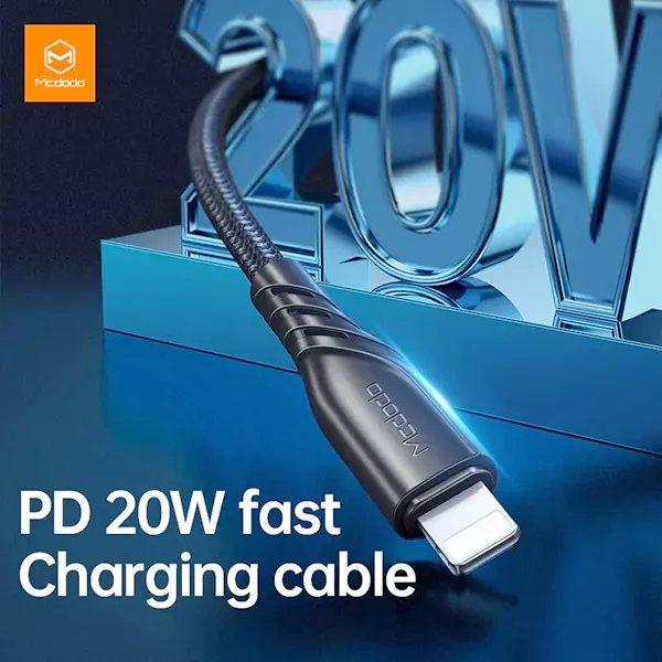 کابل تبدیل USB-C به لایتنینگ مک دودو مدل CA-8460 طول 1.2 متر