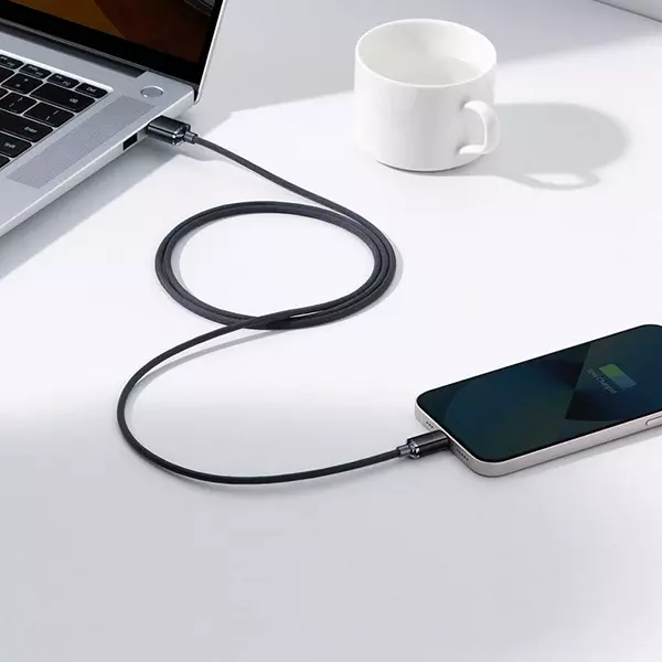 کابل تبدیل USB به لایتنینگ بیسوس مدل CAJY000001 طول 1.2 متر