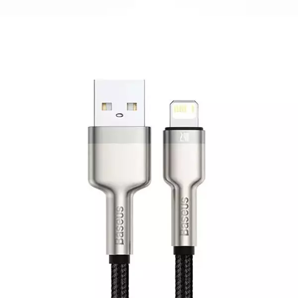 کابل 25 سانتی متری USB به لایتنینگ بیسوس مدل CALJK-01
