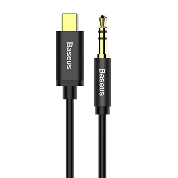 کابل تبدیل 1.2 متری USB-C به AUX بیسوس مدل CAM01-01