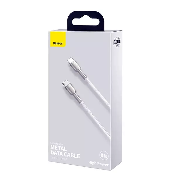 کابل شارژر و انتقال داده Type-C به Type-C بیسوس مدل CATJK-C02 طول 1 متر
