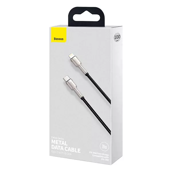 کابل تبدیل Type-C به لایتنینگ بیسوس مدل CATLJK-A01 طول 1 متر