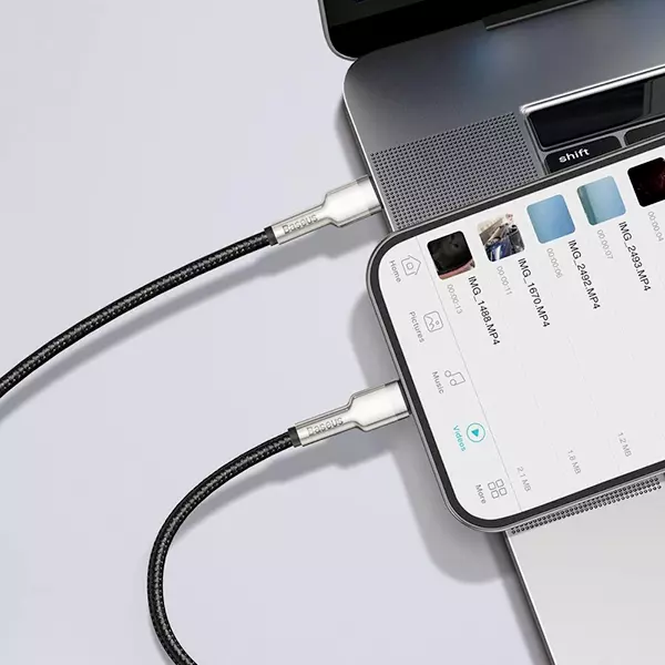 کابل تبدیل Type-C به لایتنینگ بیسوس مدل CATLJK-A01 طول 1 متر