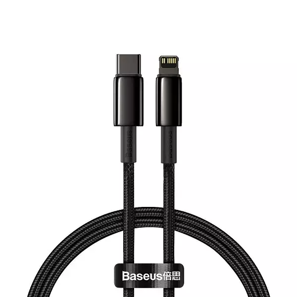 کابل تبدیل USB-C به لایتنینگ بیسوس مدل CATLWJ-01 طول 1متر