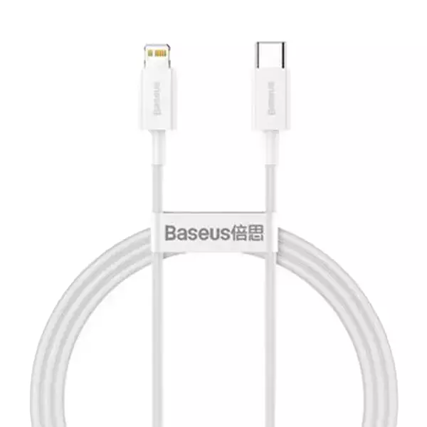 کابل فست شارژ Type-C به Lightning بیسوس مدل CATLYS-A02 طول 1 متر