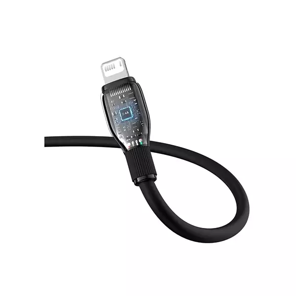 کابل USB به لایتنینگ 20 وات 2 متری بیسوس مدل P10355700111-01