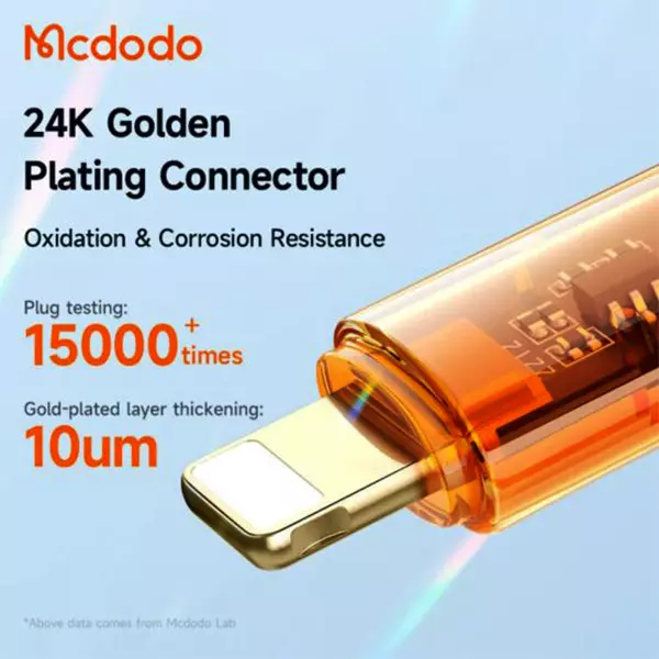 کابل تبدیل USB به لایتینگ مک دودو مدل CA-2080 طول 1.2 متر