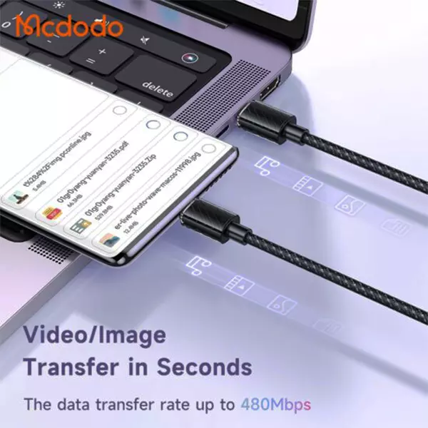 کابل USB-C مک دودو مدل CA-3670 طول 1.2 متر