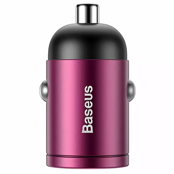 شارژر فندکی 30 وات تایپ سی بیسوس Tiny Star PD3 QC3 Type-C مدل VCHX-B0G