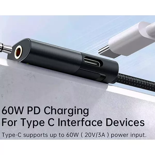 مبدل USB-C به جک 3.5 میلیمتری و USB-C مک دودو مدل CA-1880