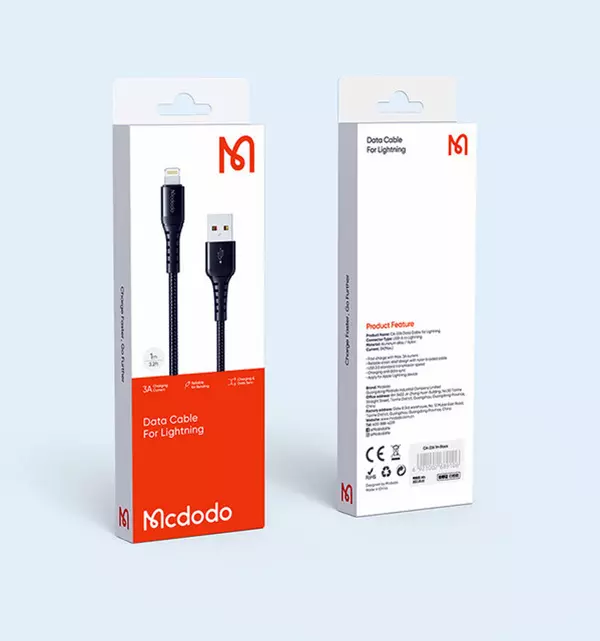 کابل تبدیل USB به لایتنینگ مک دودو مدل CA-2261 طول 1 متر