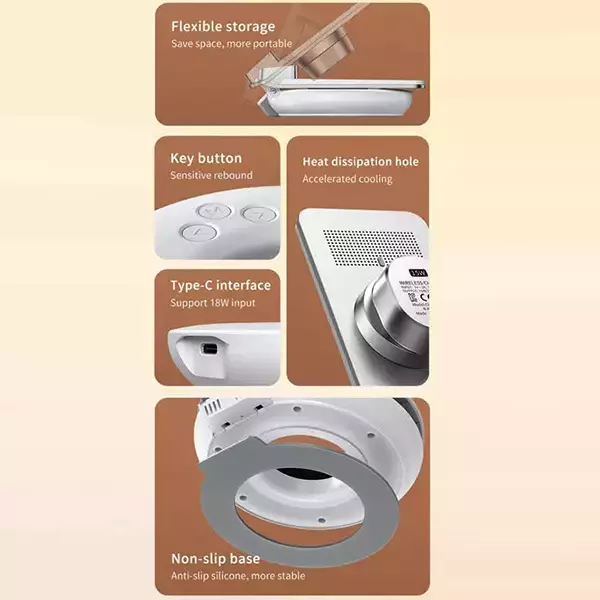 شارژر بی سیم مک دودو مدل CH-1610
