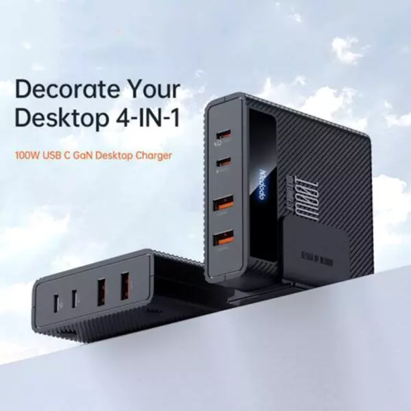 شارژر 4 پورت 100 وات مک دودو مدل CH-1802