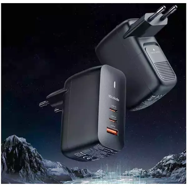 شارژ 3 پورت 65 وات مک دودو مدل CH-0291