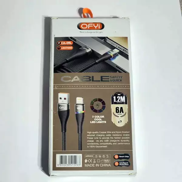 OFYI CA-09L USB to lightning Cable