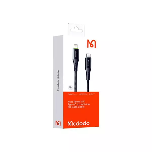 کابل شارژ USB-C به لایتنینگ مک دودو مدل CA-7360 طول 1.2 متر