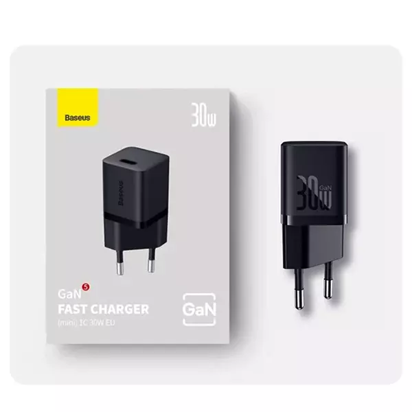 شارژر دیواری 30 وات بیسوس مدل CCGN070502