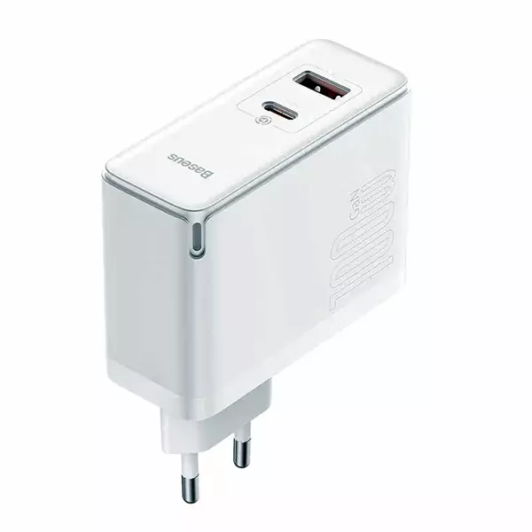 شارژر دیواری 100وات بیسوس مدل CCGP090202