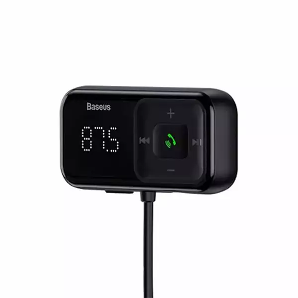 شارژر فندکی و گیرنده صوتی بلوتوثی بیسوس T Shaped S-16 MP3 Playerمدل CCMT000201