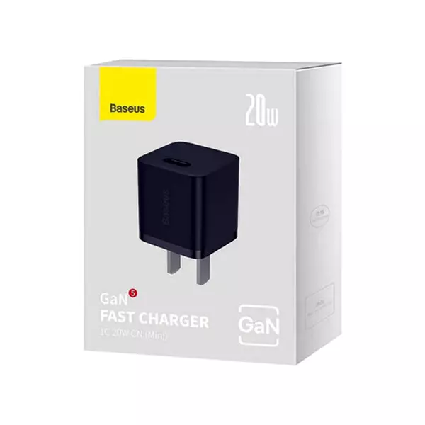 شارژر دیواری 20 وات بیسوس GAN5 مدل CCGP130001