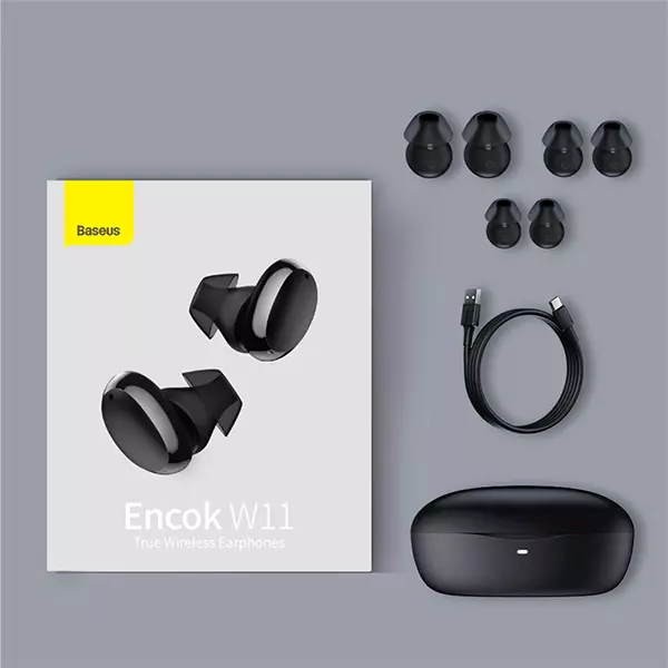 هندزفری بلوتوثی بیسوس W11 Encok مدل NGTW060001