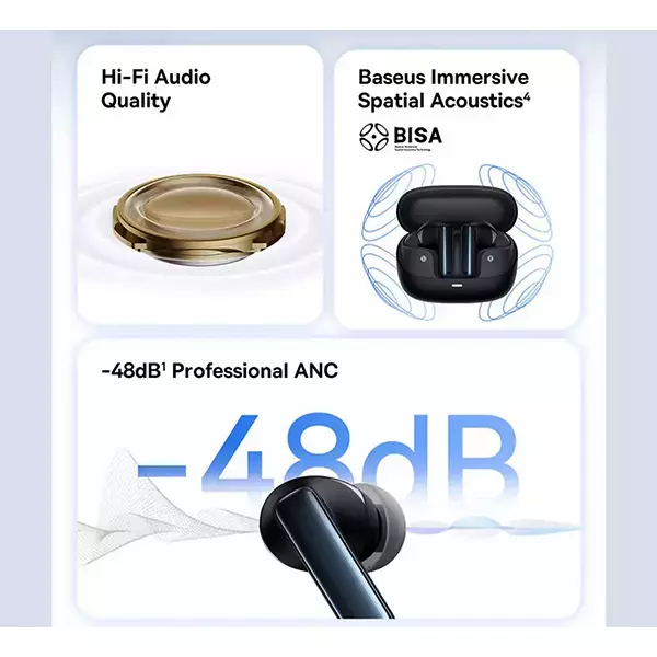 هندزفری بی سیم بیسوس Bowie M2s مدل NGTW350101