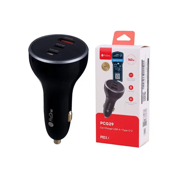 شارژر فندکی 100 وات پرووان مدل PCG29