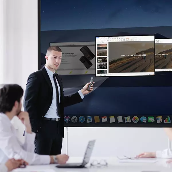 پوینتر و پرزنتر شارژی بیسوس مدل WKCD000013