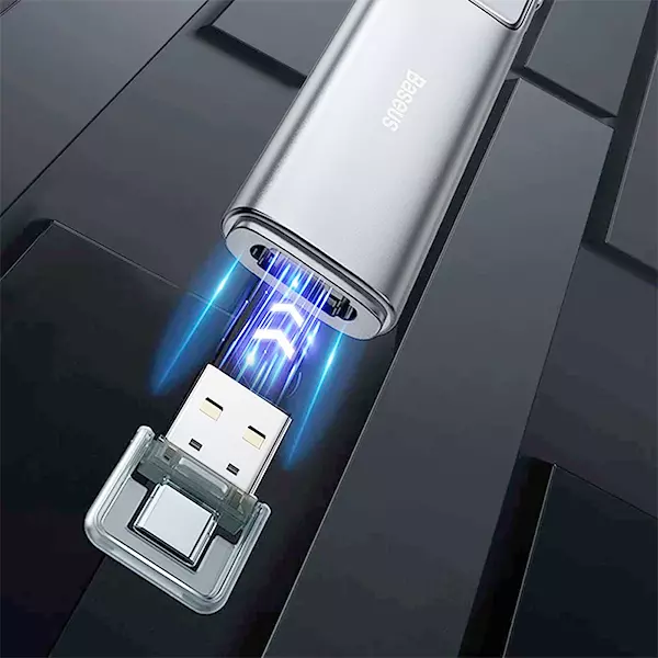 پوینتر و پرزنتر شارژی بیسوس مدل WKCD000013