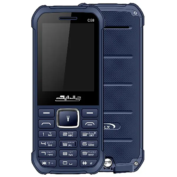 گوشی موبایل GLX مدل C58 دو سیم کارت