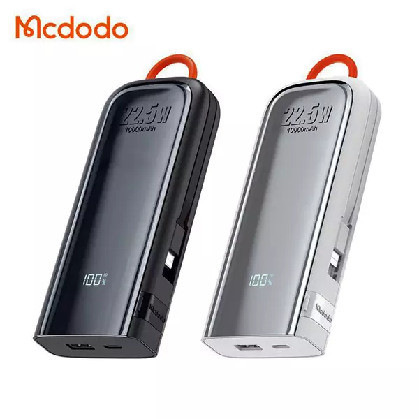 پاوربانک 10000 مک دودو مدل MC-1161 با توان 22.5 وات
