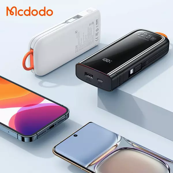 پاوربانک 10000 مک دودو مدل MC-1161 با توان 22.5 وات