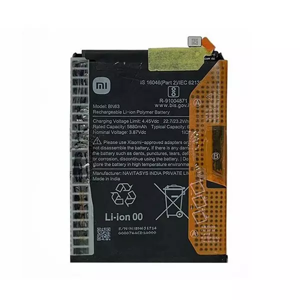 باتری اصلی گوشی شیائومی Xiaomi Redmi 10 مدل BN63