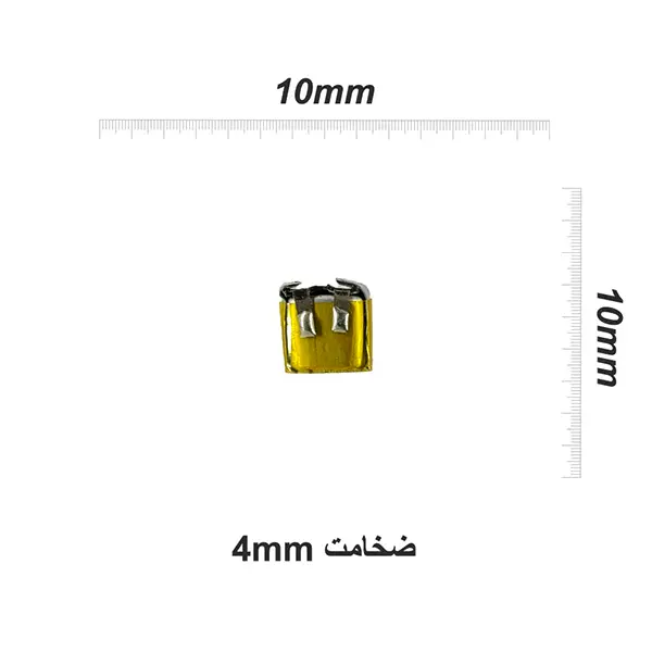 باتری لیتیوم پلیمر مدل 401010 ظرفیت 30