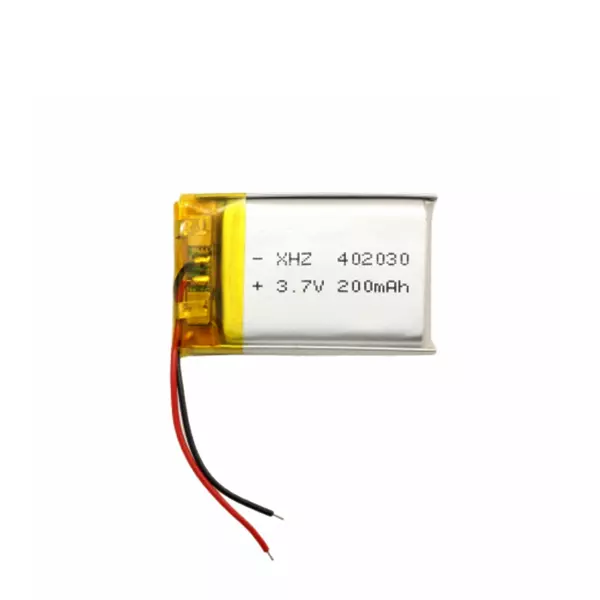 باتری لیتیوم پلیمر 3.7 ولت ظرفیت 200mAh مدل 402030