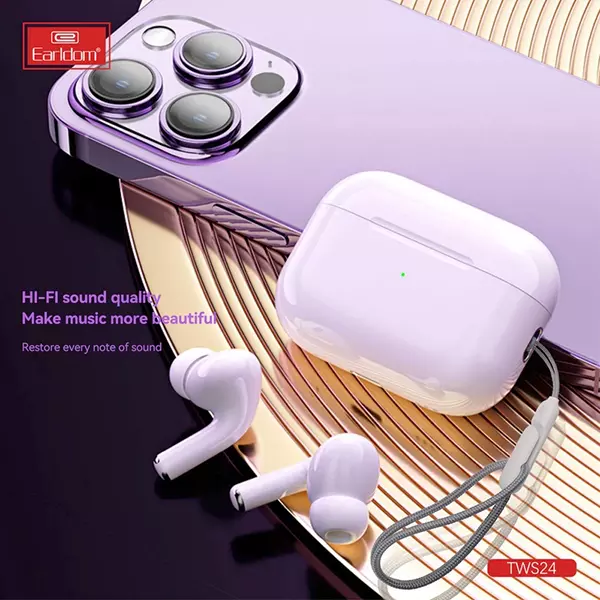 هدفون بلوتوثی ارلدام مدل AirPod Pro2 TWS24