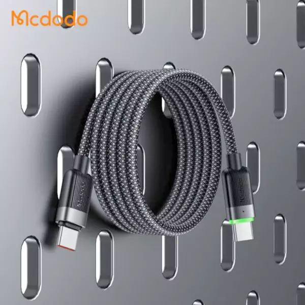 کابل تایپ سی به تایپ سی 60 وات بدنه مگنتی مک دودو مدل CA-2000 طول 1.2متر