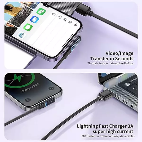 کابل شارژ USB به لایتنینگ مک دودو مدل CA-3410