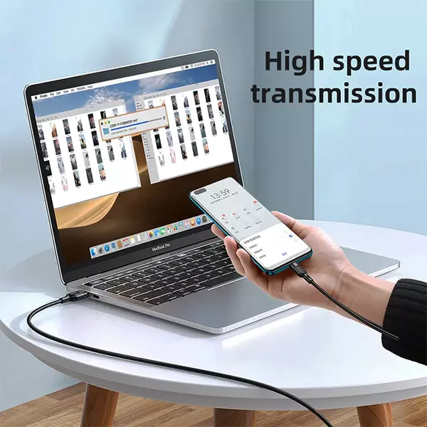 کابل تبدیل USB به microUSB / لایتنینگ / USB-C مک دودو مدل CA-0930 طول 1.2 متر