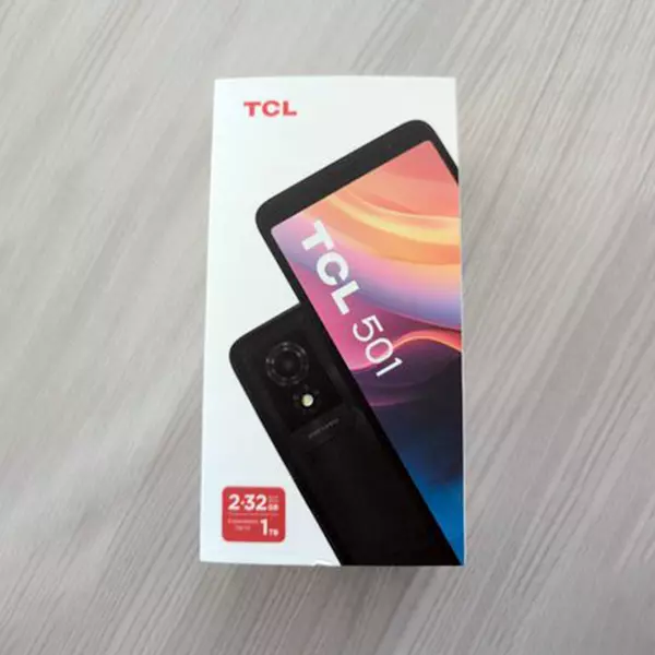 کارتن اصلی گوشی موبایل تی سی ال TCL 501