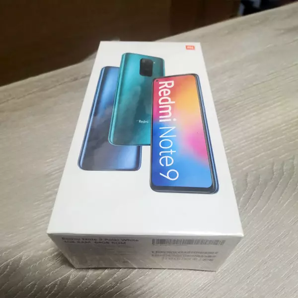 کارتن اصلی گوشی شیائومی Redmi Note 9