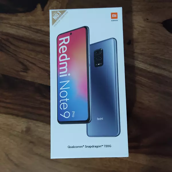 کارتن اصلی گوشی شیائومی Redmi Note 9 Pro