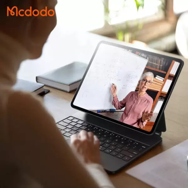 کاور هوشمند و کیبورد آیپد پرو 12.9 و 13 اینچ مک دودو مدل KB-7191