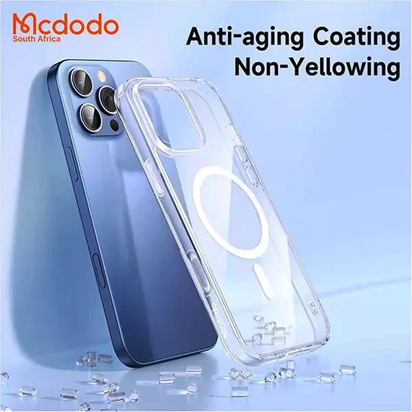 قاب شفاف مگنتی گوشی آیفون 16 iPhone مک دودو مدل PC-4920