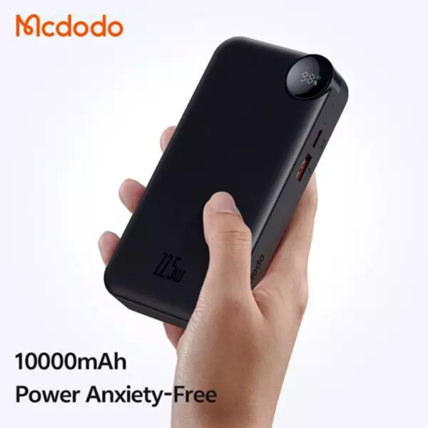 پاوربانک 22.5 وات 10000 مک دودو مدل MC-3860 با کابل شارژ