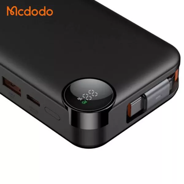 پاوربانک 22.5 وات 10000 مک دودو مدل MC-3860 با کابل شارژ