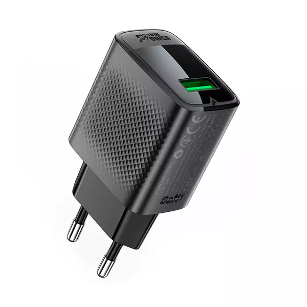 شارژر دیواری ایس فست A90 QC18W همراه با کابل