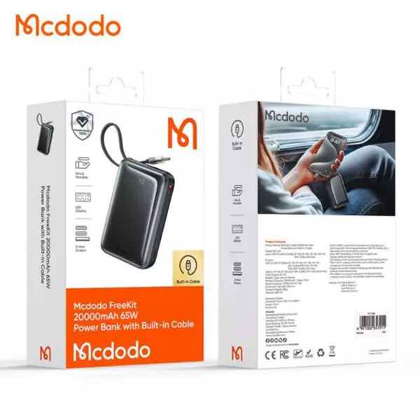 پاوربانک 20000 مک دودو مدل MCDODO MC-637