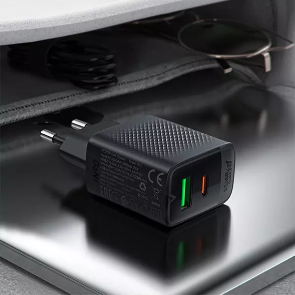 شارژر دیواری ایس فست ACEFAST A78 PD20W GaN Fast Charger